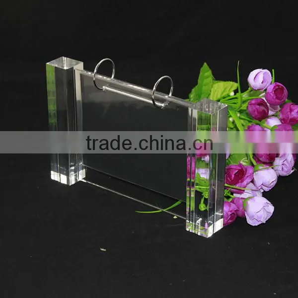cute stand up desktop plexiglass calendar