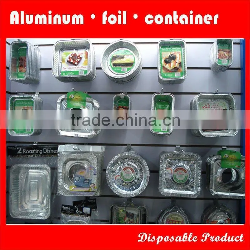 Aluminum Foil Disposable Rectangle Cake Pan
