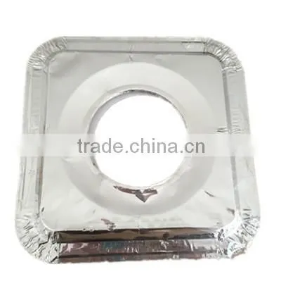 Household Aluminium Foil Gas Burner/Gas Stove Protector 8 3/4" X 8 3/4"