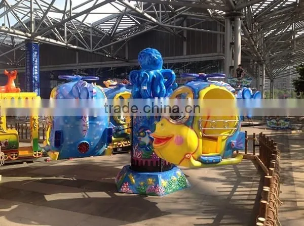 new hot Shopping mall outdoor game rides rotating big eye plane amusement rides for kids