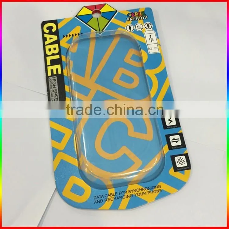 plastic blister packaging, usb cable blister packaging