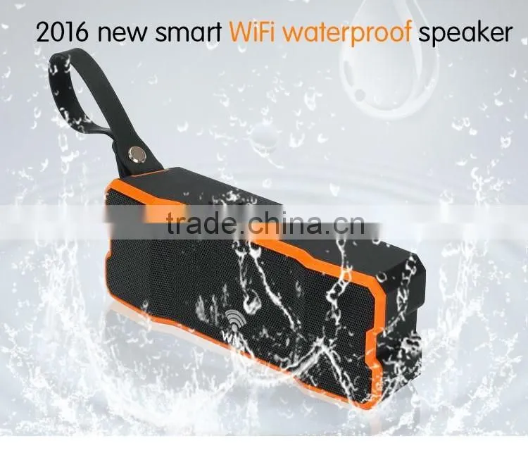 wireless waterproof WiFi speaker for new products, portable mini Wi-Fi speaker
