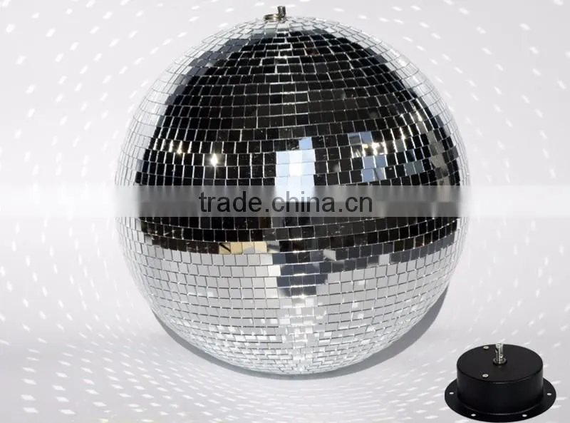 High quality with all size reflection rotation hanging mirror / glass ball light