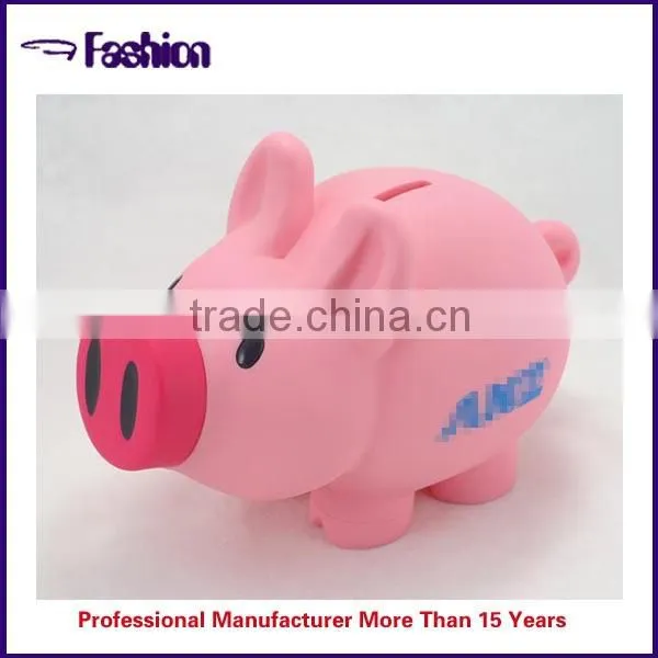 American football shaped colorful plastic money saving bank, coin bank