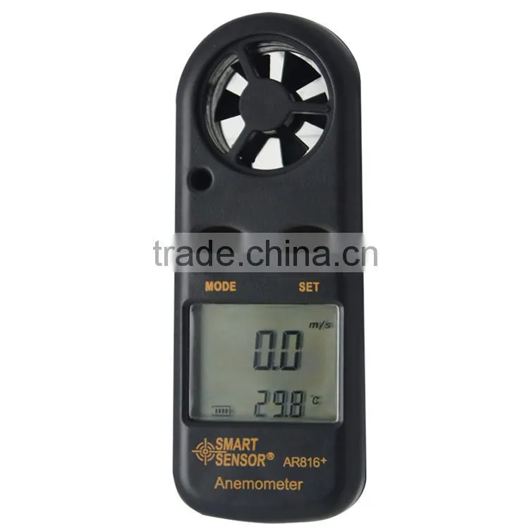 Digital Air Flow Meter handheld Wind Speed Meter Portable Air Velocity Meter Digital Anemometer