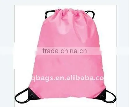 drawstring bag 210d nylon oxford pu coated