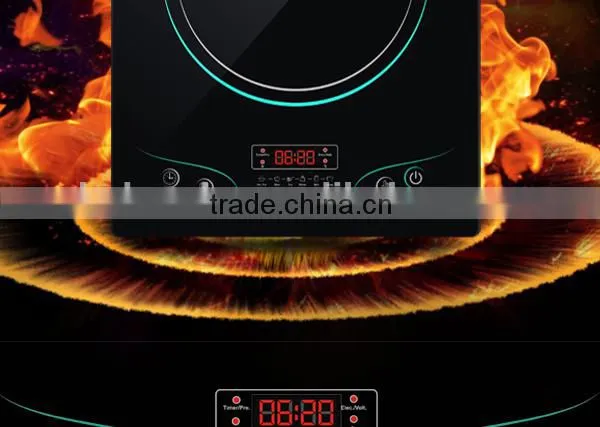Kitchen appliance 4 digit display induction plastic body cooker Electric induction cooker