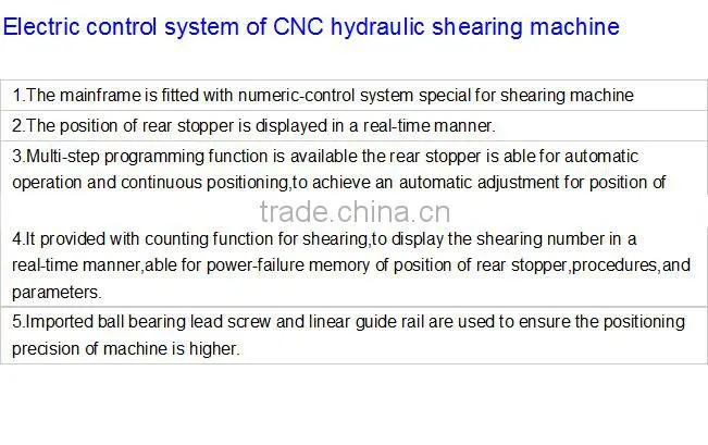 QC12K -10*6000,KingBall Hydraulic CNC Metal Sheet Cutting Machine