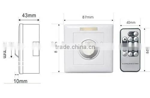 popular wall mount dimmer pack