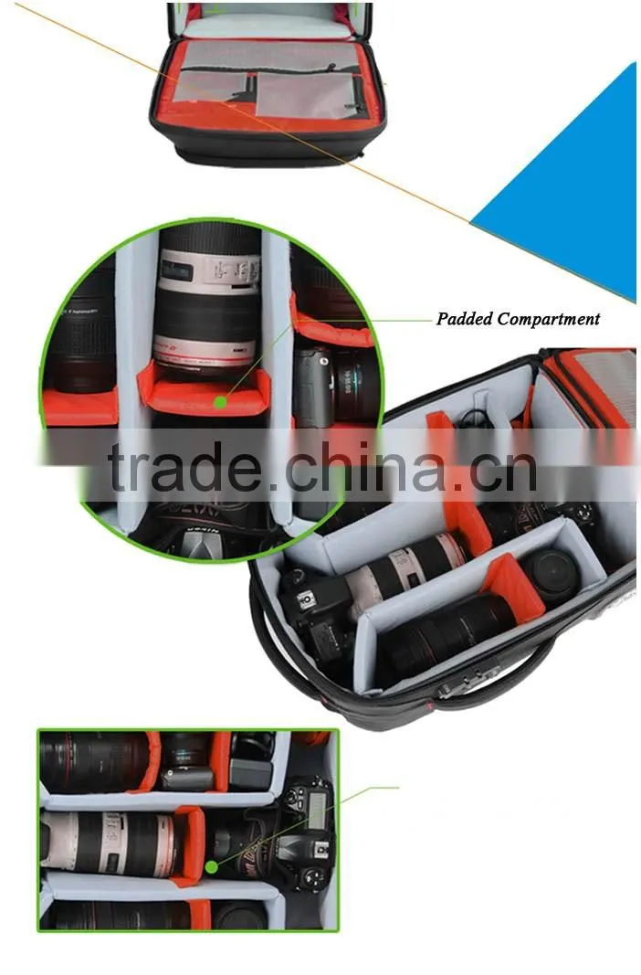 Hot Sale High Quality Camera Rolling Bag