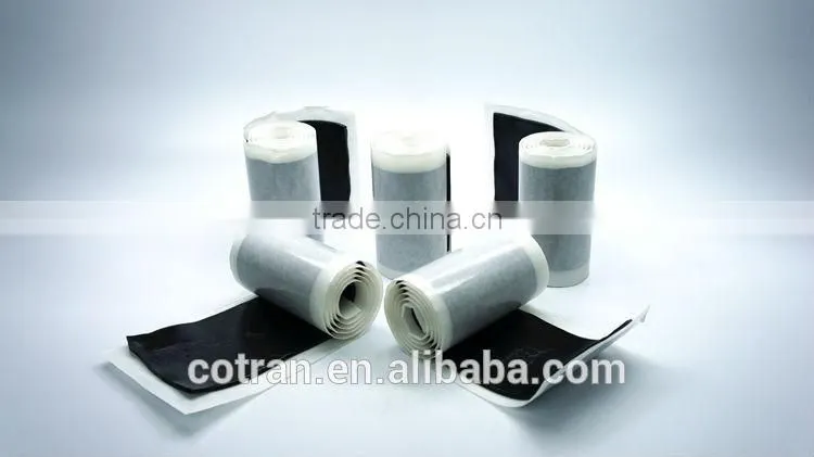 Electrical insulation rubber sealing stainless steel adhesive tape