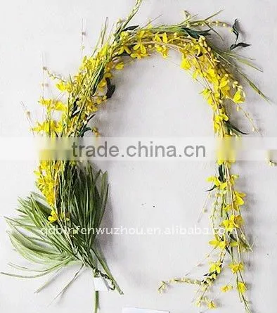 Spring Artficial Fabric flowers for indoor decoration