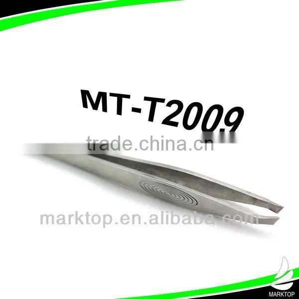 Black patten stainless steel hollow tweezers