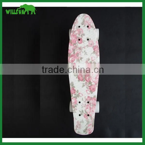 wholesale 4 wheels custom longboard