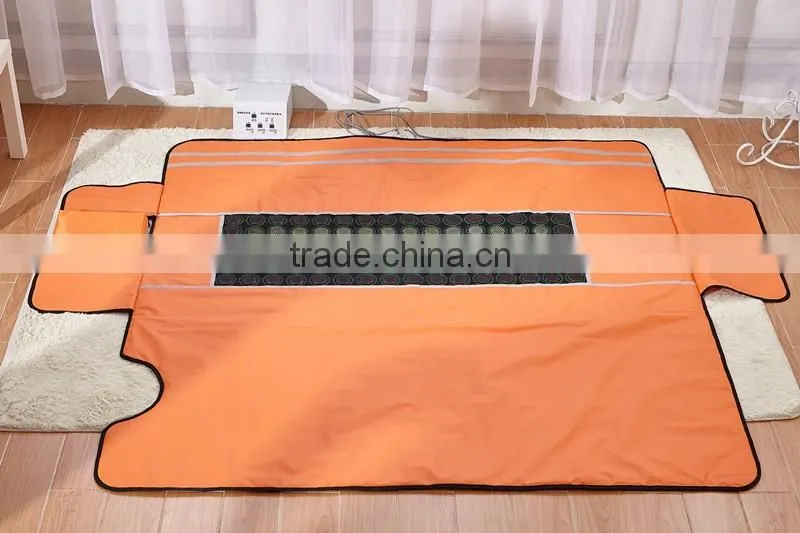 3 zone infrared ray sauna slimming body wrap ,infrared ray sauna blanket,3 heating zone