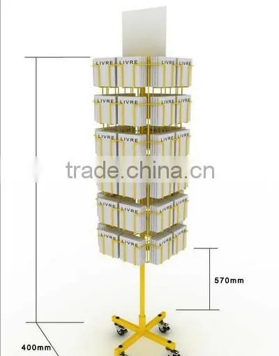 Garden or Flower Seeds Pole Display Rack