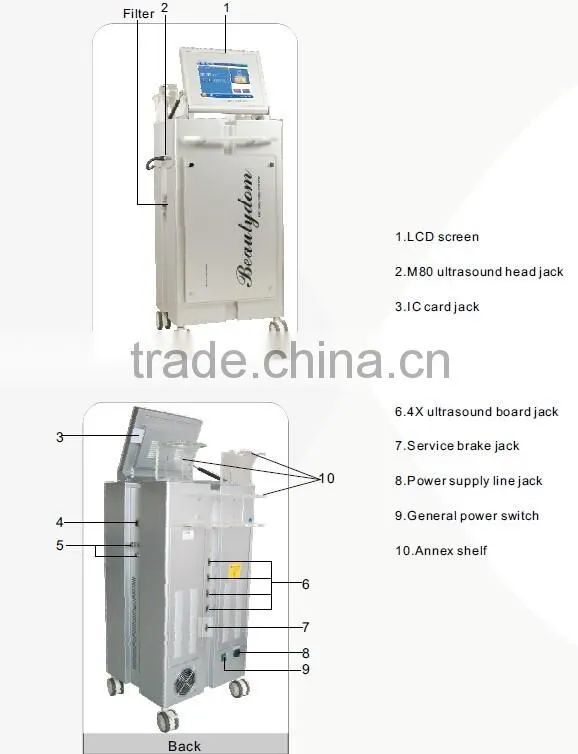 Cavitation Slimming Beauty machine with high effection