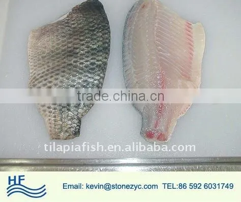 fish frozen tilapia Gutted and Scaled
