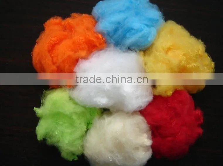 dyed polyester staple fibre tow fibre