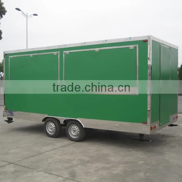 2016 Shanghai Newly style JX-FS480B Customized Mobile cooking trailer