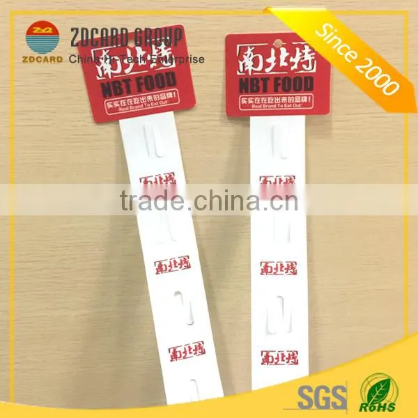 Custom Design Supermarket Plastic Merchandising Strips