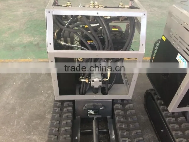 Construction mini track dumper