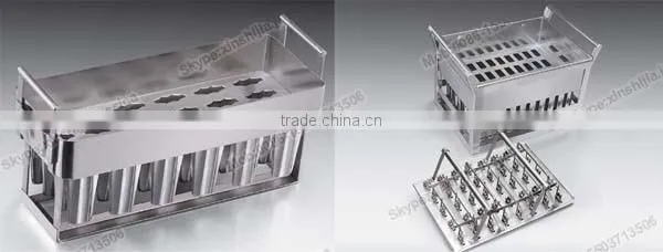 Customized different shapes stainless steel ice cream sticks mold