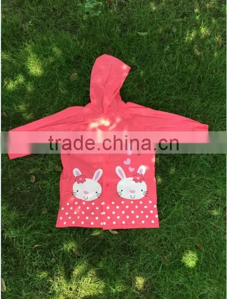 PVC children rain coat for kids rain coat cheap rain jacket