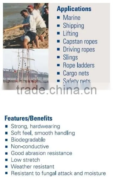 XLROPE Double Braided 18mm-Dia Manila/Sisal Rope