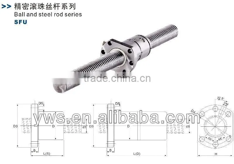 12mm diameter pmi ballscrew
