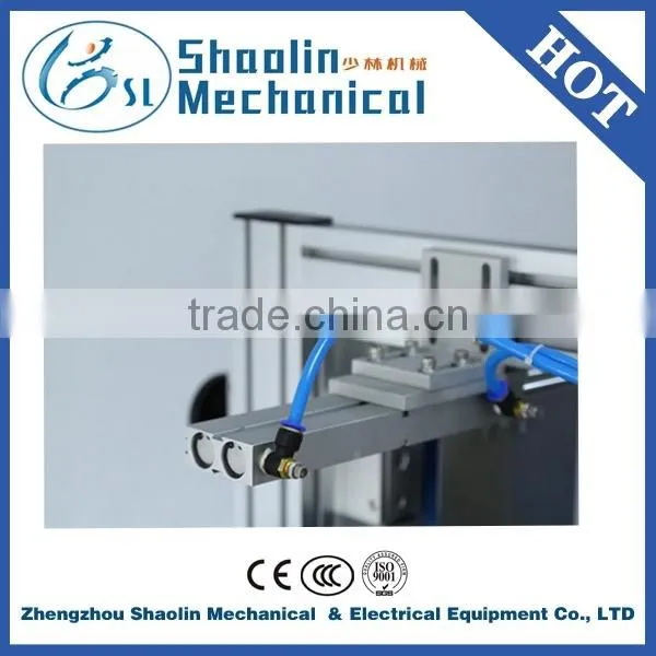 Semi Automatic cardboard box paper gluing machine with Hot Melt Adhesive
