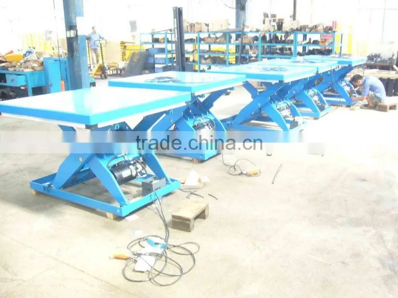 750kgs Scissor lift table for warehouse, factory VT-75-AC