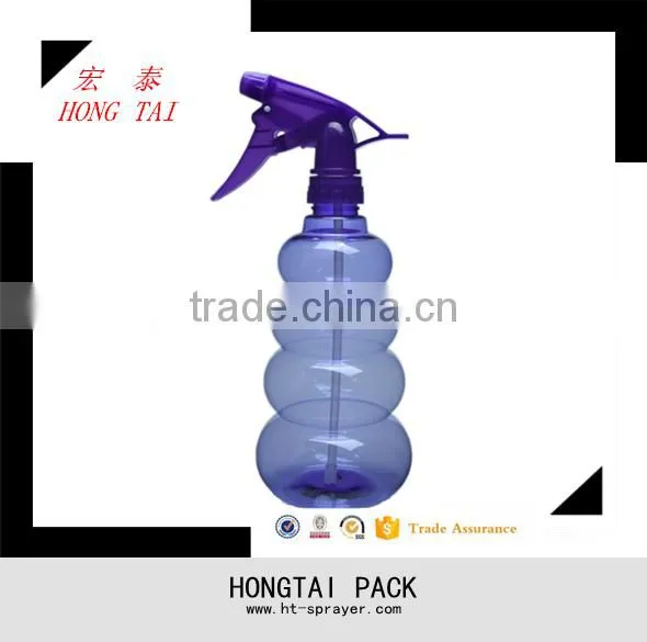2016 plastic clear water spray bottles 275ML