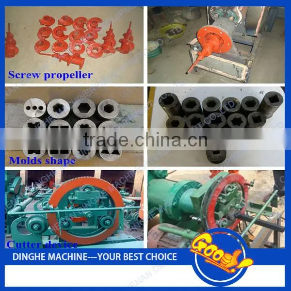 High capacity coal stick press machine