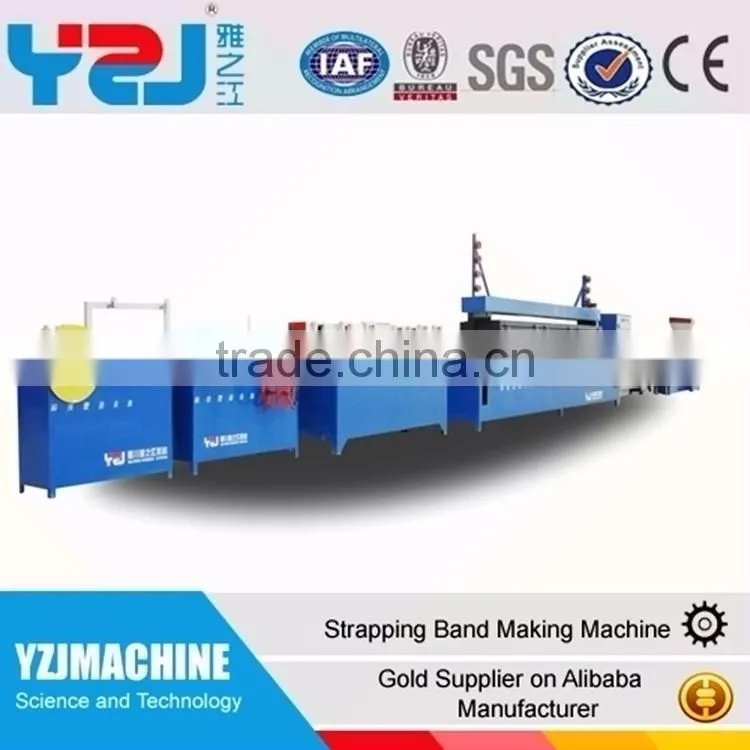China supplier MANUFACTURE OF PP PACKING straps production line