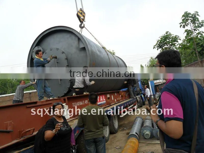 2010 scrap plastic pyrolysis equipment 8 Ton