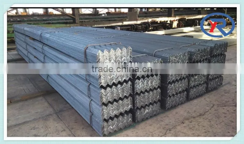 cheap price galvanized steel angle for container frame, warehouse goods shelves