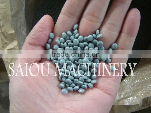 plastic pelletizing machinery granulating machinery