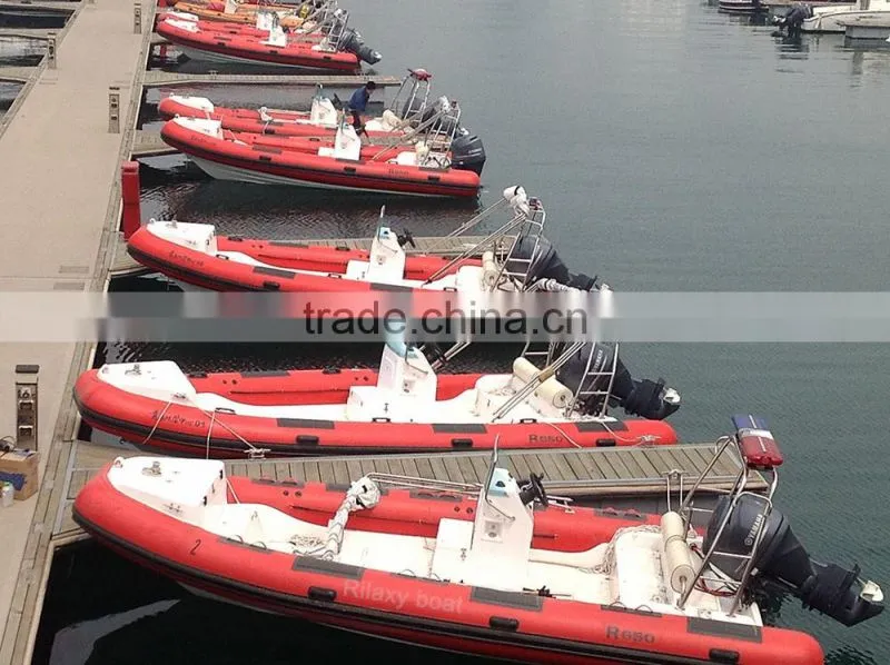 New style cheap RIB680 hypalon inflatable boat