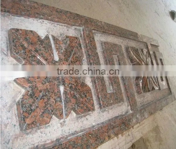 Carmen red granite column