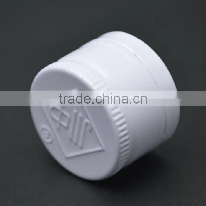 Factory price wholesale white aluminum cap for 250ml 300ml 350ml glass bottle