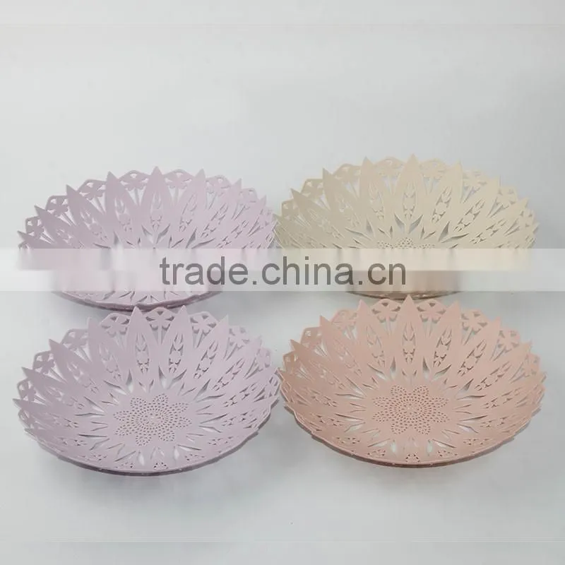 Reusable Hard Plastic Picnic Snack Baskets