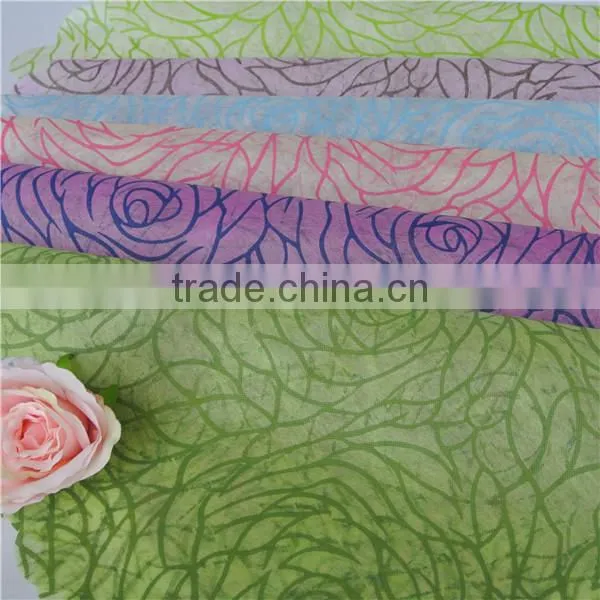 The new non-woven bag flower material