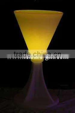 FO-8518 Led bar cocktail table,bar furniture sets,led light furniture table