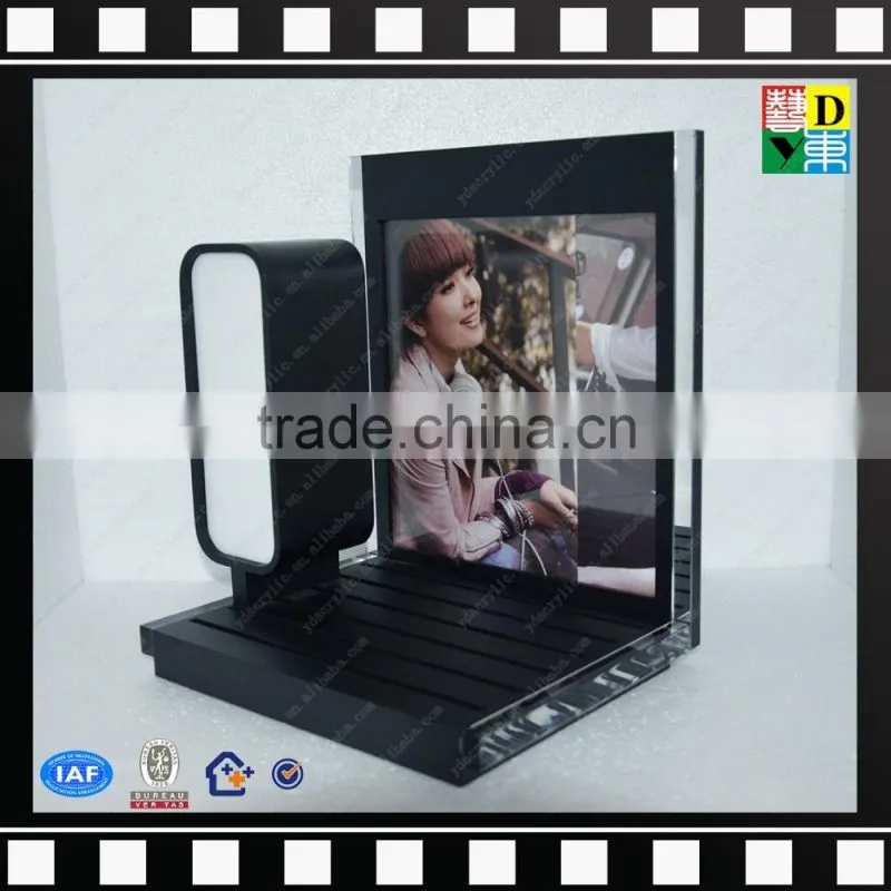 2016 Wholesale Custom-made countertop acrylic short bakery display case/bread,cookies,pastry storage display cabinet