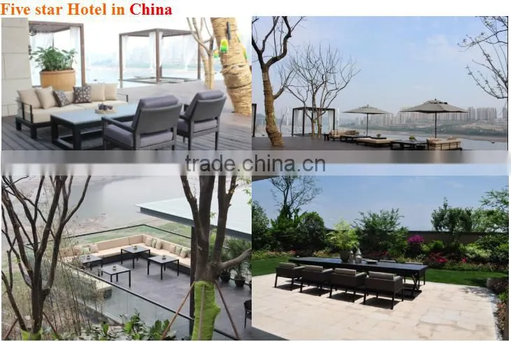 garden set adult rattan canopy outdoor bed furniture CF724L