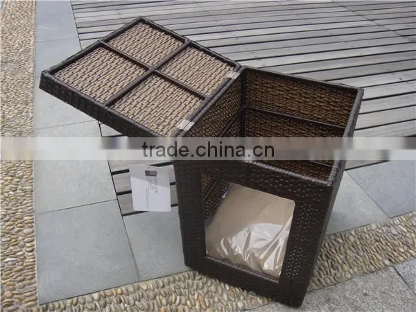 Cheap wicker medium size cat house on sale