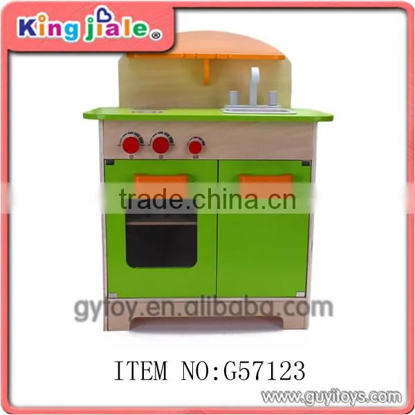 2015 New promotional wooden mother garden big wooden kids play kitchen set for children