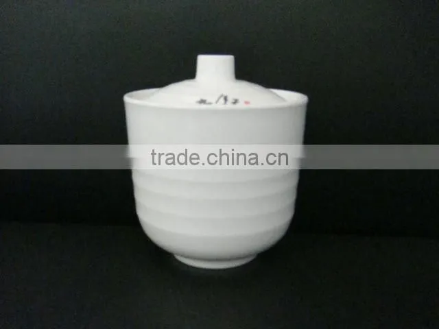 white round melamine soup tureen