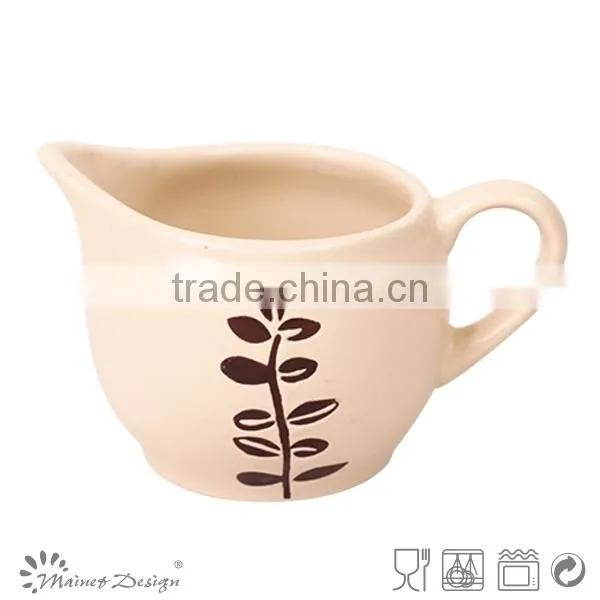 stoneware dinnerware sugar bowl coffee creamer container